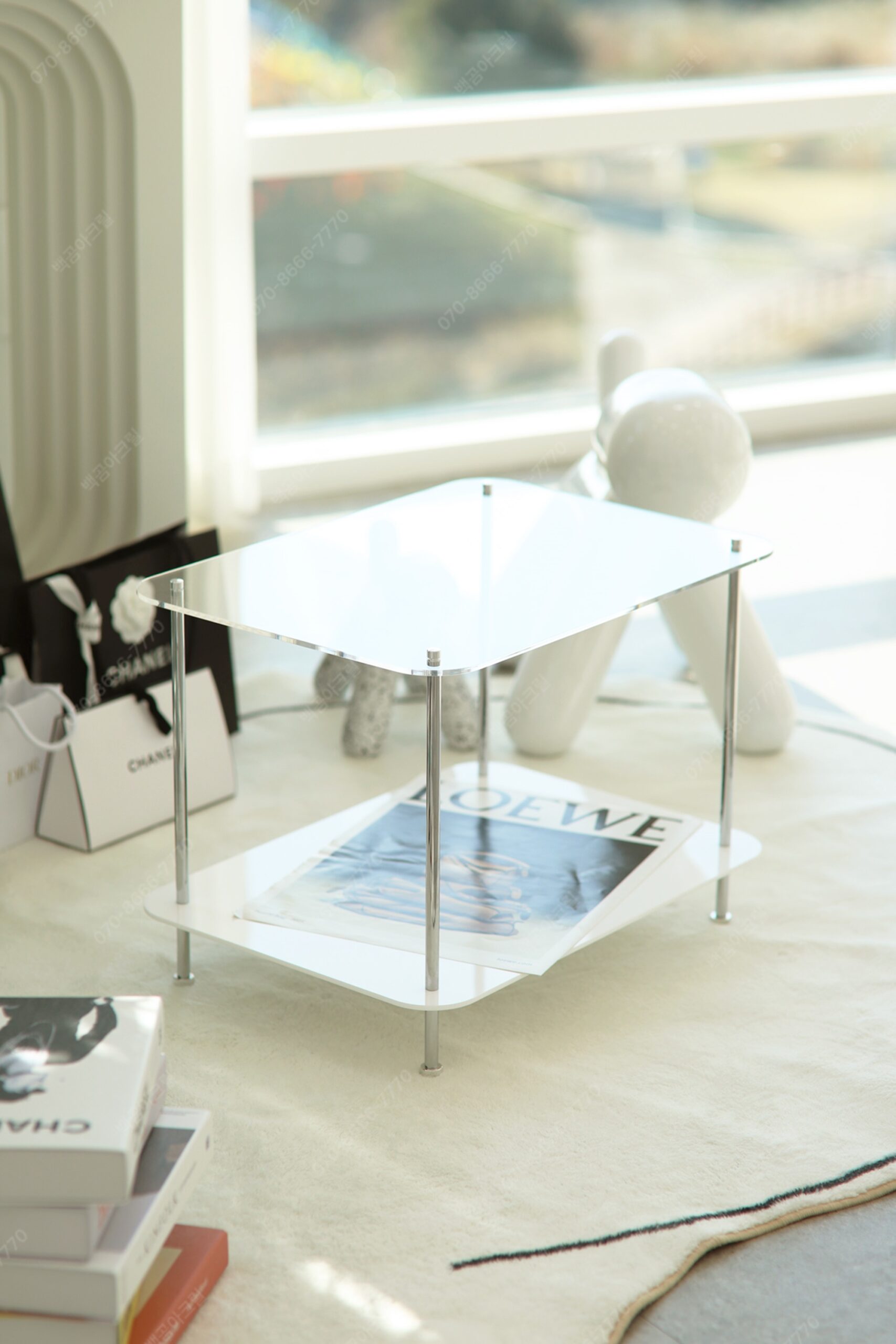 반투명아크릴 POP 디스플레이