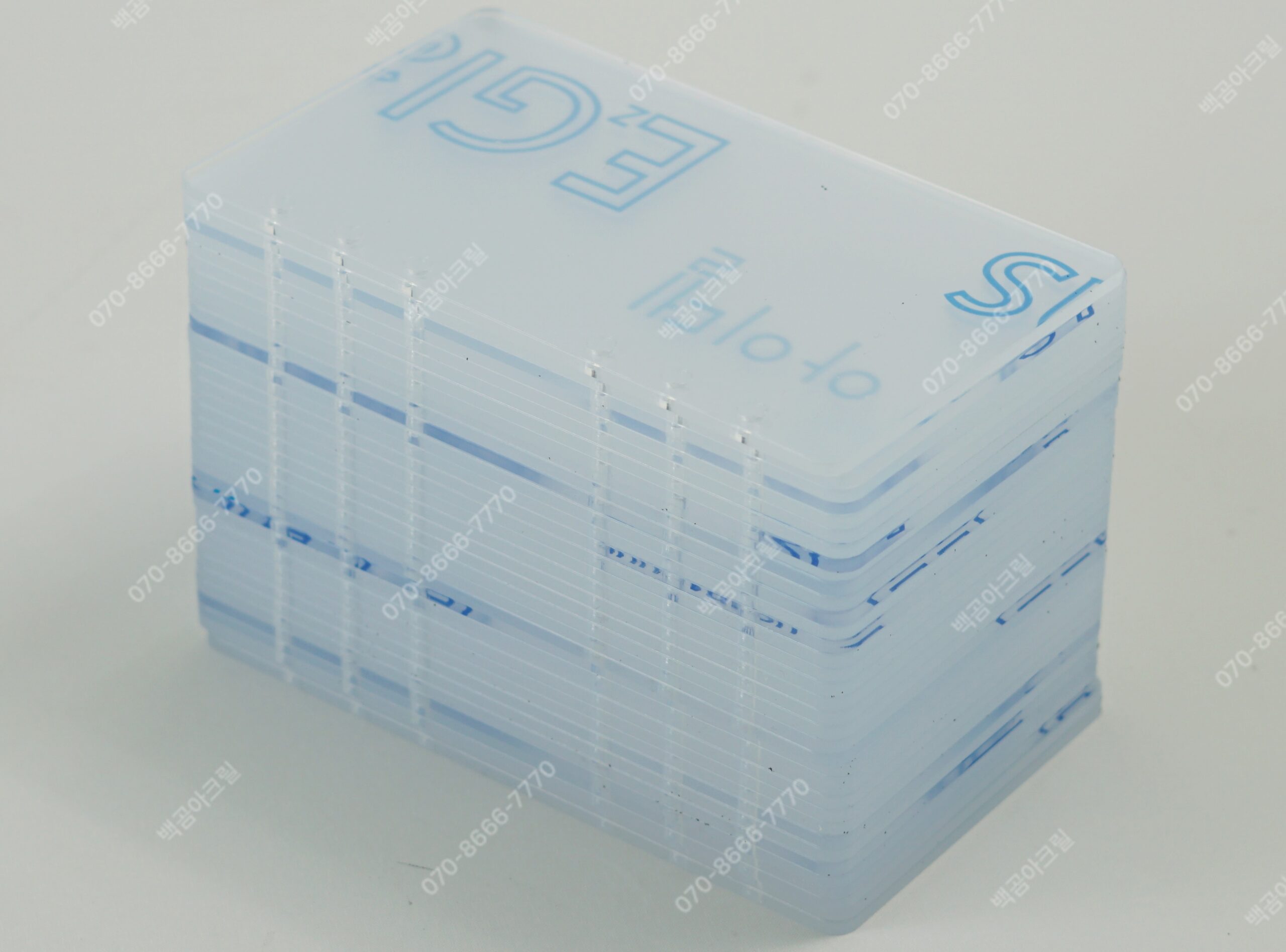 정밀 재단 단면